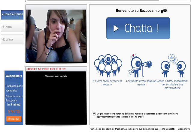 Bazoocam - Random World Chat - Choose your random video chat.